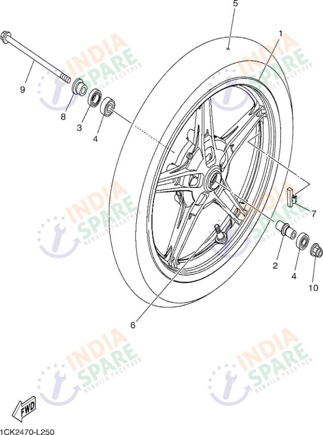 FRONT WHEEL
